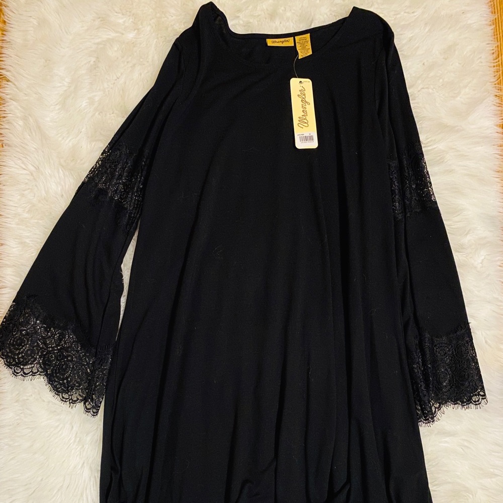 Wrangler Black Lace Dress